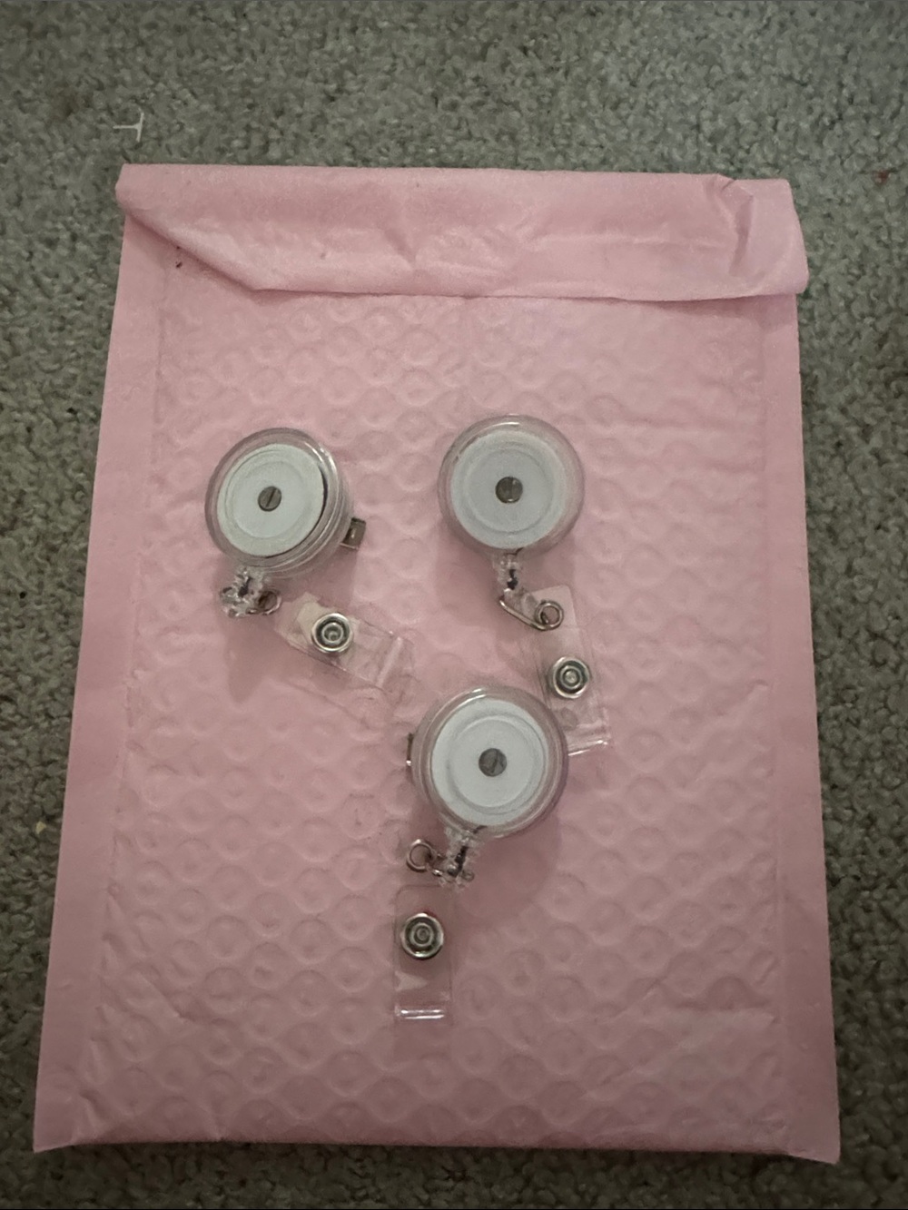 Retractable Badge Reel Set - 3 Pack